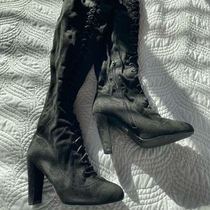 Lace up boots